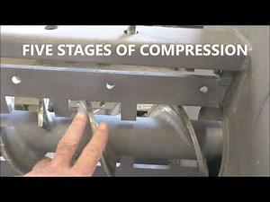 INSIDE A SCREW PRESS