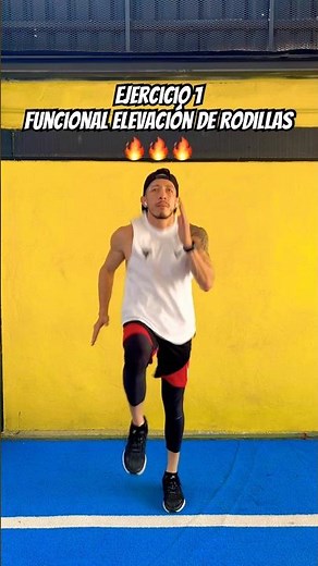 Ejercicio 1 Funcional Elevación de rodillas 🔥 #funcional #gym #fitness #ejercicio #rutinas #deporte