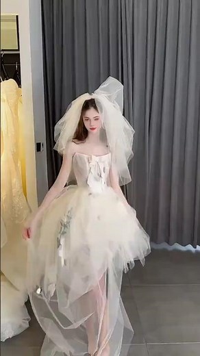 ✨ Dreamy Bridal Look | Modern Fairy Bride Style 👰💫