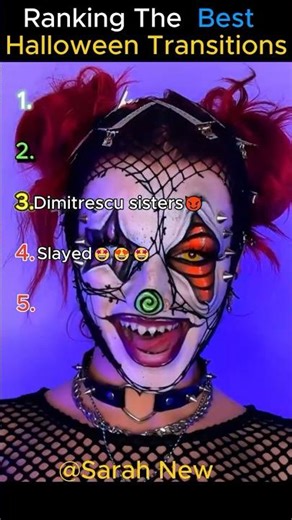 Ranking The BEST Halloween Transitions 🎃✨#tiktokviral #transition
