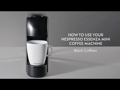 Nespresso - Preparing coffee with Essenza Mini