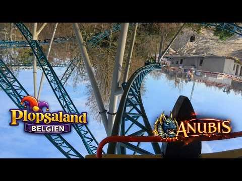 Anubis The Ride – Onride im Plopsaland De Panne [4K]