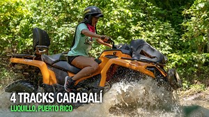 Tu puedes tener el control de tu propio vehículo todo terreno, atravesar veredas tropicales, disfrutar de hermosas visitas y terminar con un refrescante baño en un de los ríos mas hermosos del área cuando disfrutes de una de las mas divertidas aventuras en la isla de #PuertoRico. Te presentamos la aventura de 4-Tracks de #HaciendaCarabalí en Luquillo. #NosVamosDePaseo 🇵🇷 Para mas información y otros destinos visita>> https://nosvamosdepaseo.com/4-tracks-carabali | Nos Vamos de Paseo