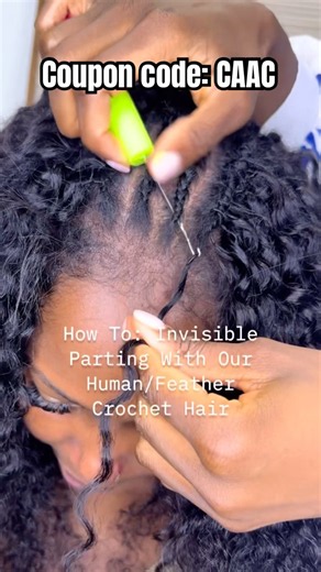 How To Seamless Install Crochet Hair✨Feather Crochet Human Hair | Natural Blend Ft.#ulahair