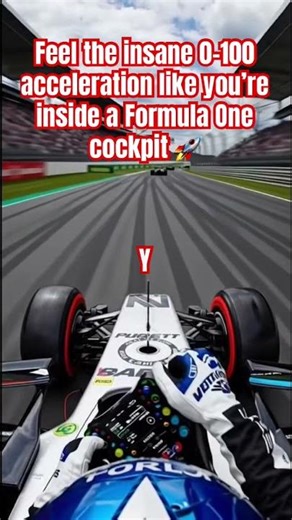 Formula One cockpit 🚀Pure speed. Pure adrenaline. Would you handle this power?