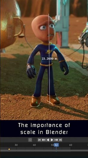 The Importance of Scale in Blender
