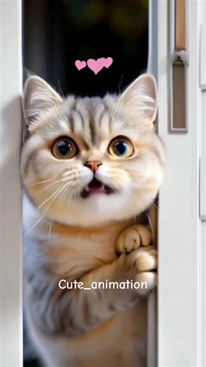 #cute #i_luv_u #cat #animation #fy follow_like and share