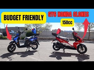 CHEAP LEGAL 150cc Gas Scooters | CHEAP STREET LEGAL GAS SCOOTERS