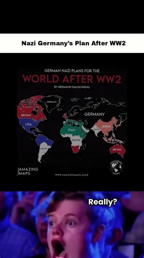 This infographic explains the long-term plans envisioned bv Nazi Germanv if it had won World War Il.