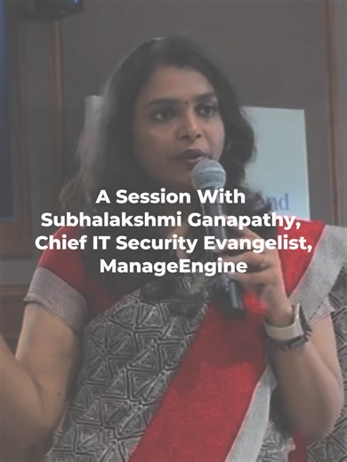 Companies need to re-strategize security operations so that all security-related systems feed into monitoring (SOC / Security Operations Center). - Subhalakshmi Ganapathy, Chief IT Security Evangelist, ManageEngine 📹 Hillman Jamil #digitalbernamatv #ManageEngine #cybersecurity #SubhalakshmiGanapathy #zoho @manageenginela