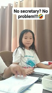 1.3K views · 109 reactions | Who needs a secretary when your 7-year-old daughter already knows how to staple, stamp, and say "Next please!" like a pro? She even asked one client if she brought a valid ID. ‍♀️ At this point, I’m just the assistant. ️ #NotaryInTraining #SheRunsTheOffice #BossBabyBarVersion @highlight | Atty Zosimo F. Baruelo Jr. | Facebook