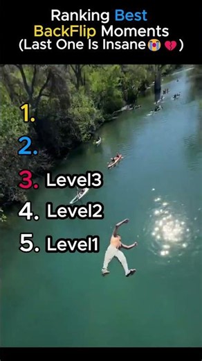 Ranking The Best Backflip Moments 🤯