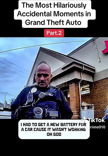 The Most Hilariously Accidental Moments in Grand Theft Auto… #cops #police #crime #law #fyp