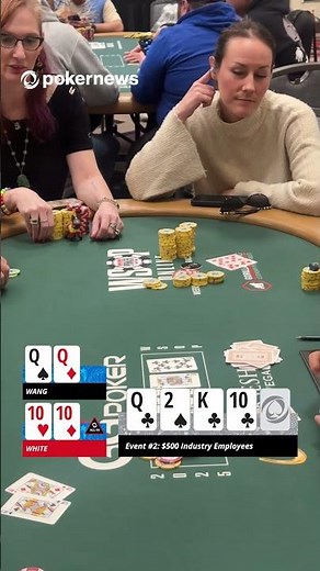 🤯 Both players have A SET! BUT SOMEONE IMPROVES ON THE RIVER? @WSOP $500 Employees Event | #wsop2025