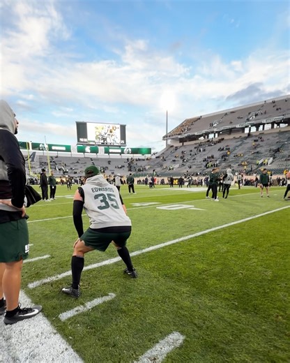 Michigan State Football on Reels