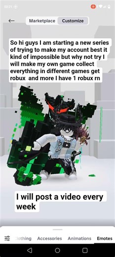 making my account best. new series #roblox