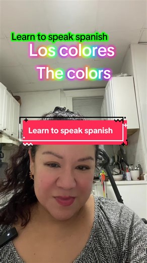 Aprende los colores en español