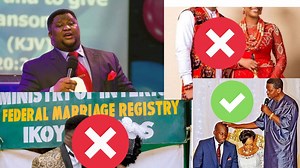 Watch how Pastor Ezekiel blast couple who only did traditional or registry marriages. | Ezekiel Atang Ministries