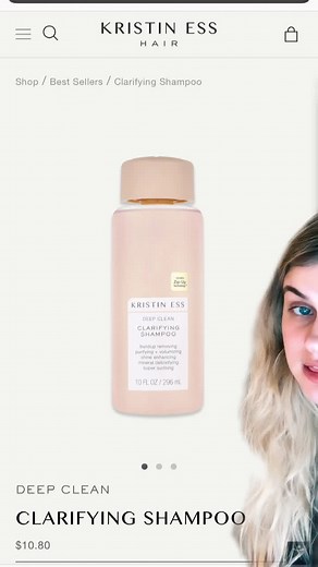 Kristen Ess Scalp Purifying Micellar Shampoo Review