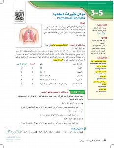 درجة كثيرة الحدود ومعاملها الرئيس  منال التويجري  - دوال كثيرات الحدود - رياضيات2-1 - ثاني ثانوي - المنهج السعودي