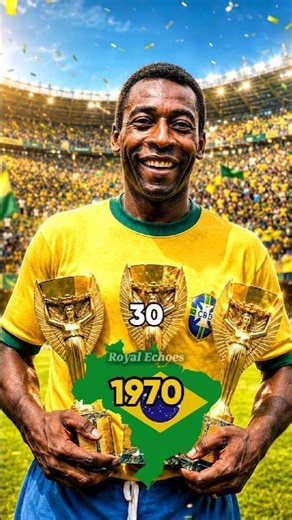Pelé Evolution: Brazil's Three-Time FIFA World Cup Champion