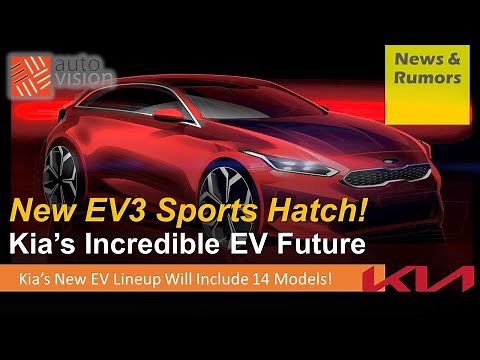 The New Kia EV2 and EV3 are now the most affordable Kia EVs! Part of the 14 model EV lineup!