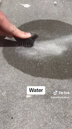 How to Remove Dry Paint from Concrete or Sidewalks #diy #concrete #acetone #homeownershiptips
