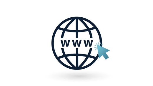 월드 와이드 웹 (world wide web) 개념: 지구 3d 아이콘, 행성 웹 기호, 세계 와이드 웹 표지판을 가진 행성 아이콘, 비즈니스, 기술, 인터넷 | 프리미엄 스톡 동영상 자료