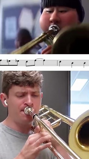 They animated trombones correctly?! #bandkids #music