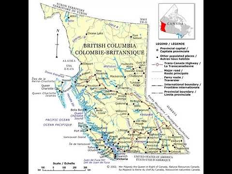 British Columbia Map