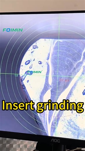 Insert grinding This action looks simple, but it's actually not difficult at all. We're the professionals at manufacturing various types of inserts. I'll stop selling tools once I've made 30 million. #cnc #cncmachining #tools #cncmachine #cutting #milling #millingmachine #millingoperations #drills #drilling #millingcutter #customized #pcd #mcd #cbn #insert #carbideinsert #turining #TOOL #drill | Foimin CNC Technology | Facebook