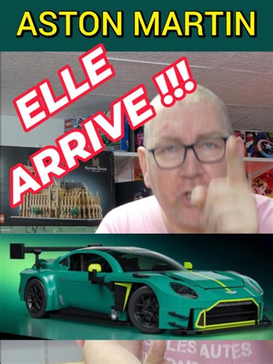 Aston Martin arrive avec une belle VANTAGE GT3 #BUILD #builder