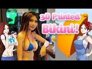 3D Printed Bikini Top- and Yes It's Comfortable !