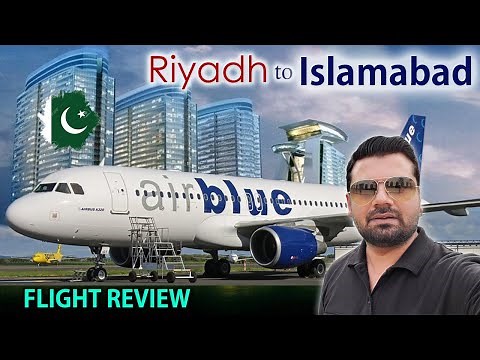RIYADH 🇸🇦 To ISLAMABAD 🇵🇰 | Ariblue Flight Review | Pak Tour Part 1