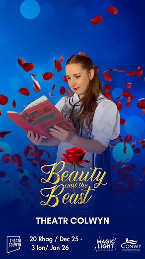 Our fabulous cast can’t wait to spend the festive season with you! Join in the panto magic at Theatr Colwyn 20 Dec 2025 - 3 Jan 2026 #pantomime #colwynbay #northwales #magic #colwynbaypanto Book your tickets before the last petal falls!… 🥀 https://theatrcolwyn.co.uk/shows/beauty-and-the-beast | Magic Light Productions