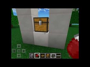 Minecraft PE: How to Open Chests With a Block Above it