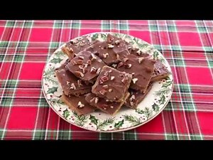 Christmas Crack (aka saltine cracker toffee)