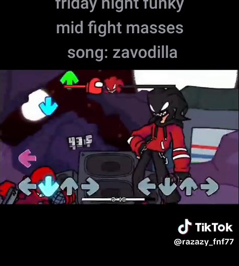 Zavodilla: Mid Fight Masses Song from FNF