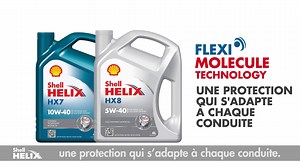 Le saviez-vous ? 🤔 La nouvelle gamme #ShellHelix HX7 et HX8 avec la technologie Flexi Molécules permet la réduction de la consommation d’huile et de carburant quel que soit votre type conduite. Découvrez comment ici 👉🏿 https://go.shell.com/3FG6s71 | Shell