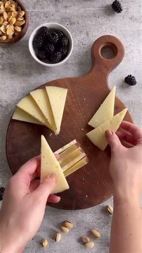 Manchego Cheese Styling Tutorial 🧀✨ | Satisfying Food Styling Idea
