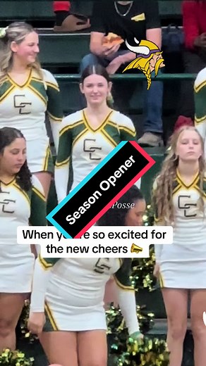 Basketball Cheer is BACK #MyFavorite #cheer #Cheerleader #myfav #CheerTok #Stomp #fypage #Fy #Foryo #VikingNation