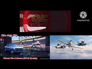 Cars (2006) Planes (2013) & Planes Fire & Rescue (2014) Both Opening Scenes
