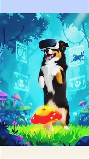 🎮 Coolest Gamer Dog Ever! 🐶✨ | Funny Dog Playing Video Game#shorts
