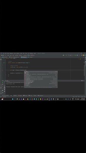 Sum of Array in Java 8 🔥 | One Line Code #coding #javainterview #Java #javaprogramming