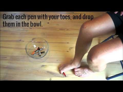 Small Objects Toe Pick Up: Foot Exercise for Runners