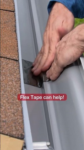 "It's Just A Tiny Crack"... Get Flex Tape!
