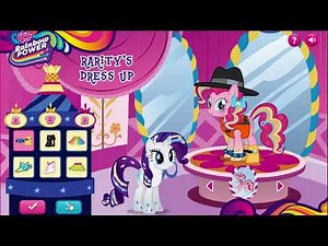 Rarity's Dress Up Free My Little Pony Dress Up Game