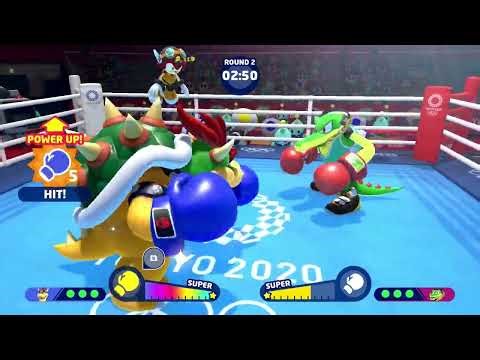 Bowser vs Vector Boxing | Mario & Sonic at the Olympic Games Tokyo 2020