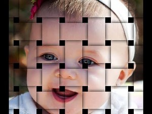 Basket Interweaving Photo StripTutorial Adobe Photoshop CC Tutorial Urdu / Hindi