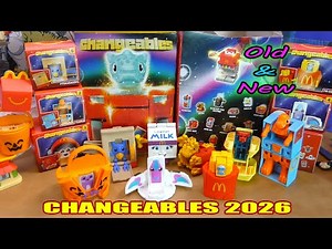 McDonald's CHANGEABLES Are Back in 2026! Unboxing Review & Vintage 80's Comparisons